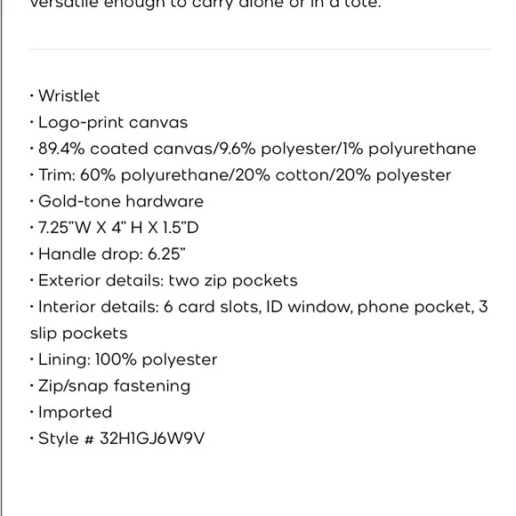 Michael Kors clementine Jet Set Smartphone Wristlet - Picture 5 of 6